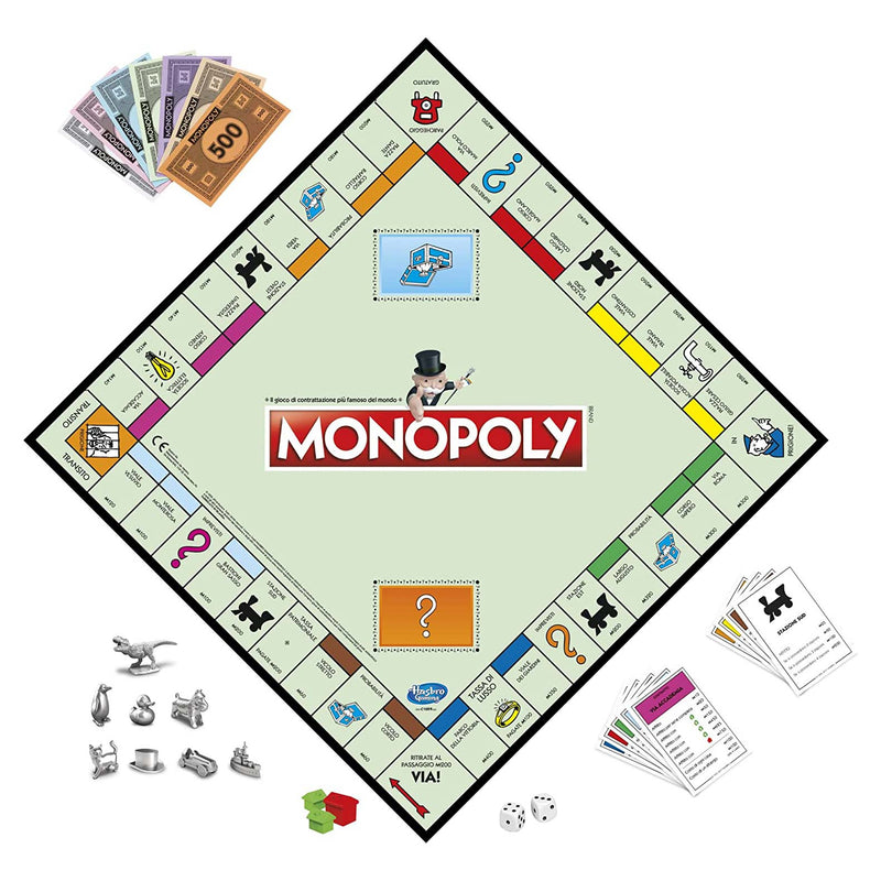 Monopoly HASBRO GAMING Il gioco di contrattazione più famoso al mondo