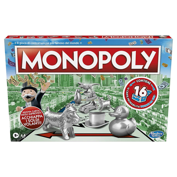 Monopoly HASBRO GAMING Il gioco di contrattazione più famoso al mondo