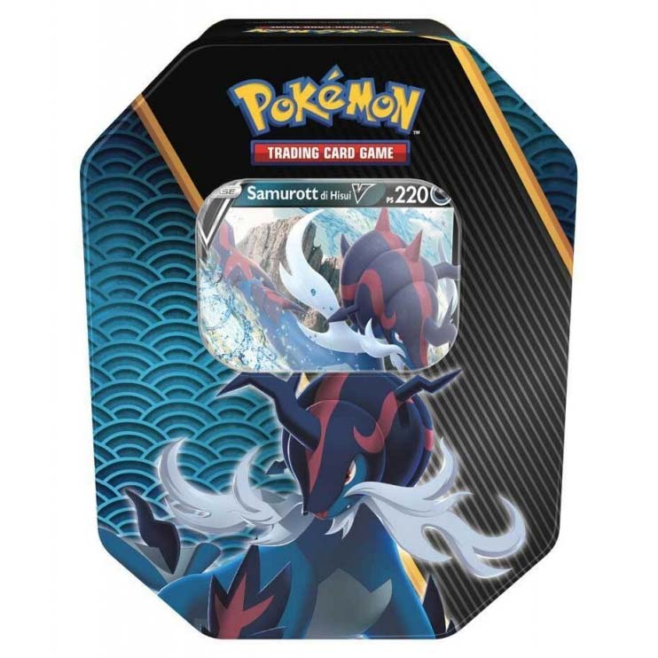 Tin da collezione Poteri Divergenti Samurott di Hisui V - Spada e Scudo - ITA
