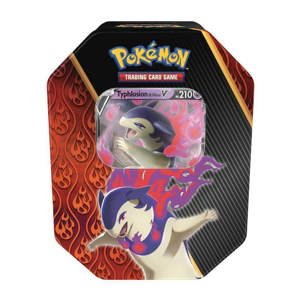 Tin da collezione Poteri Divergenti Typhlosion di Hisui V - Spada e Scudo - ITA